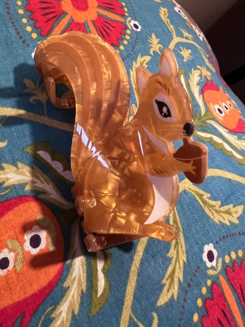 New Squirrel Hair Claw Clip